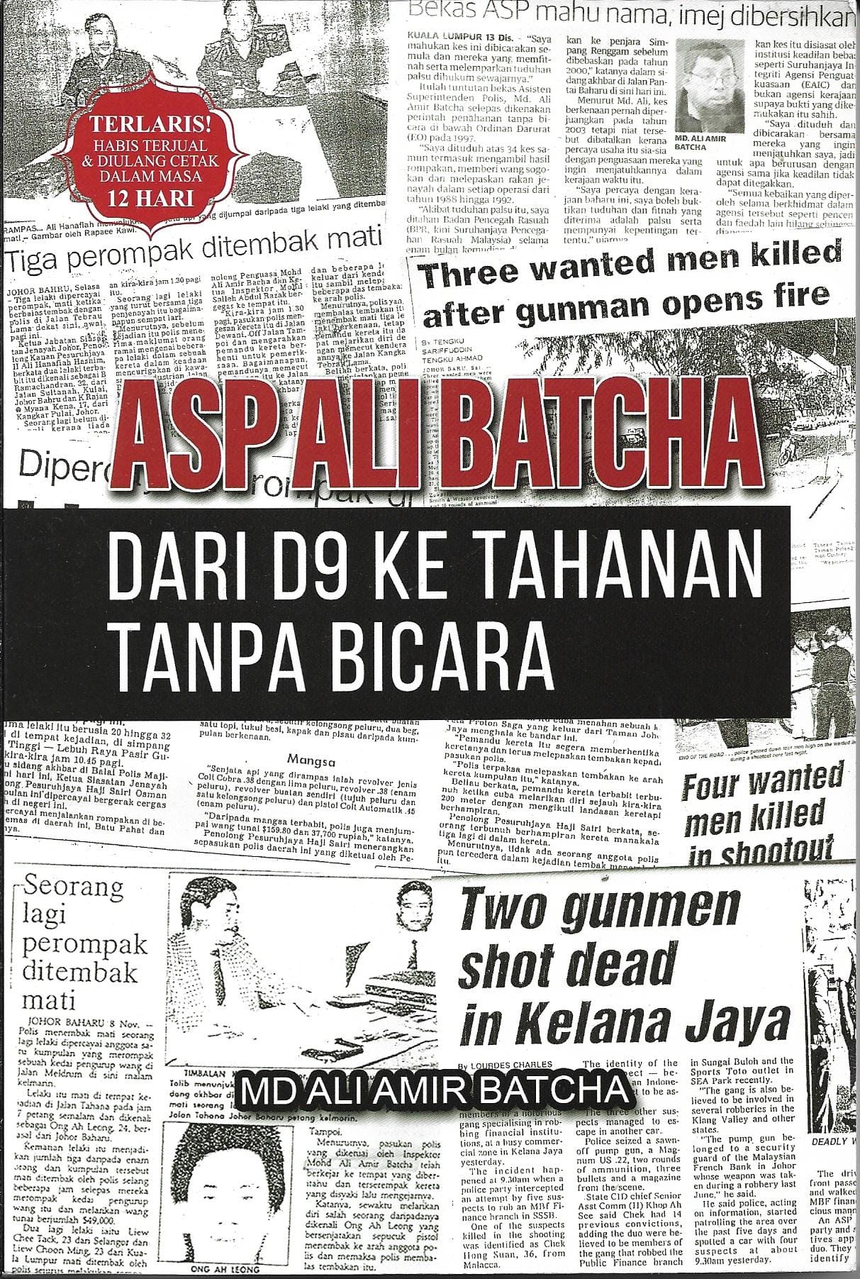 Asp Ali Batcha: Dari D9 Ke Tahanan Tanpa Bicara