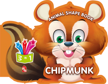 Animal Shape Book: Chipmunk