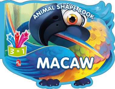Animal Shape Book: Macaw