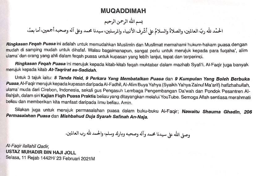 Ringkasan Feqah Puasa - Image 2
