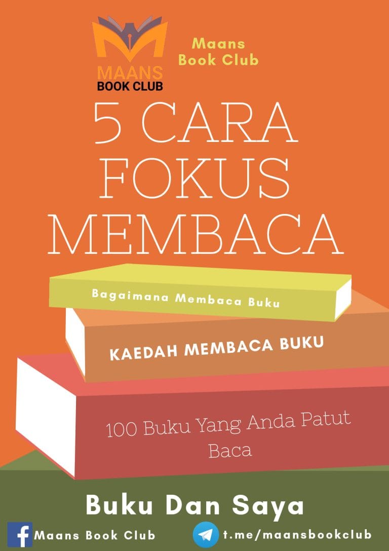Bagaimana Untuk Fokus Membaca Buku? 5 Cara Untuk Fokus Membaca